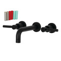 Concord KS8120DKL 2-Handle Wall Mount Bathroom Faucet KS8120DKL